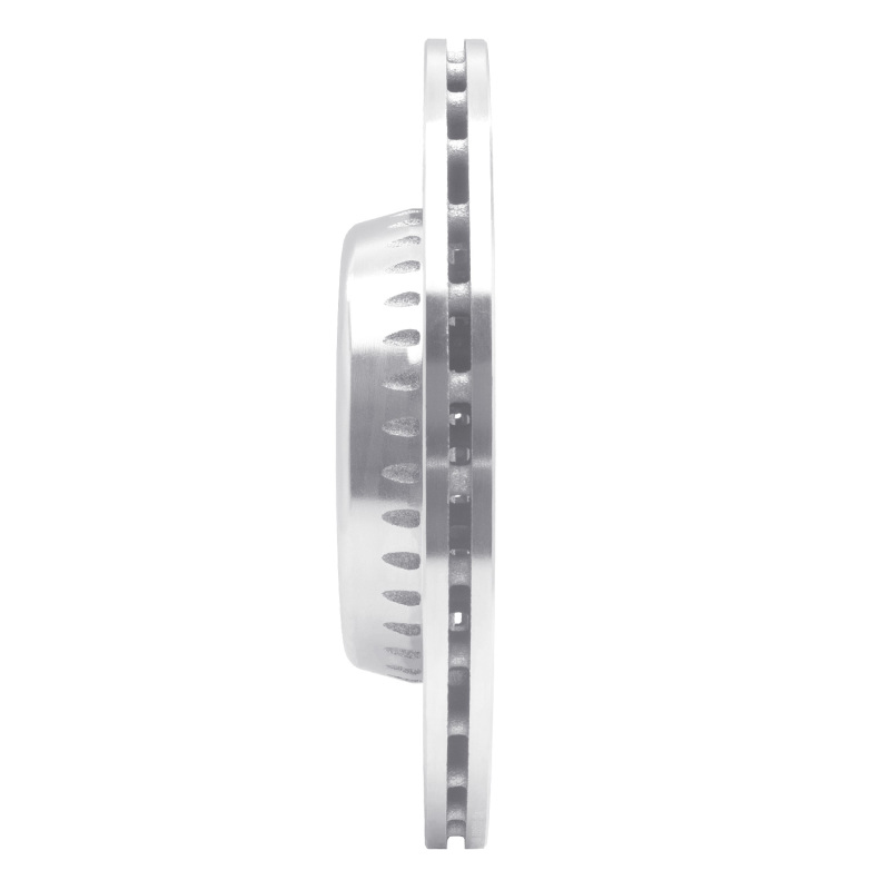 Mercedes-Benz C300 Brake Rotor (1) - Rear Right - R1 Concepts - Drilled & Slotted - Silver - `15-`23